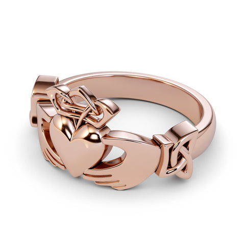 Large Pure Gold Platinum Irish Claddagh Ring / Solid Gold Irish Ring / Vintage Claddagh Ring / Irish Celtic Ring / Gold Heart Claddagh Ring Large Pure Gold Platinum Irish Claddagh Ring / Solid Gold Irish Ring / Vintage Claddagh Ring / Irish Celtic Ring / Gold Heart Claddagh Ring