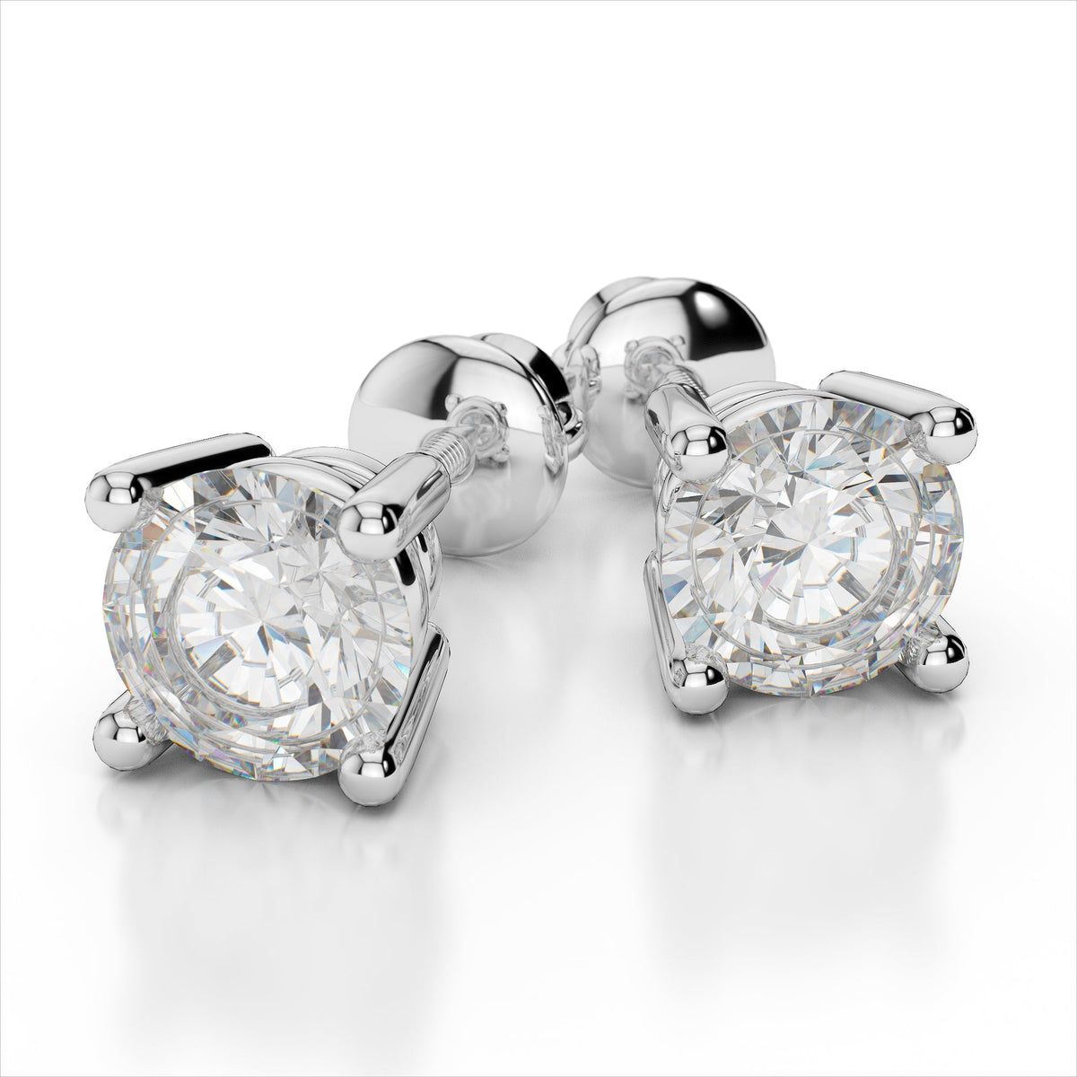 1.0ctw LG Diamond Earrings